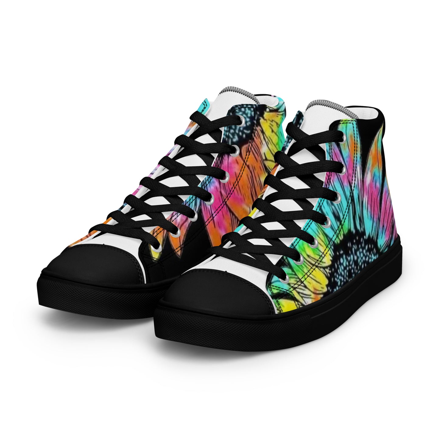 Women’s high top canvas shoes